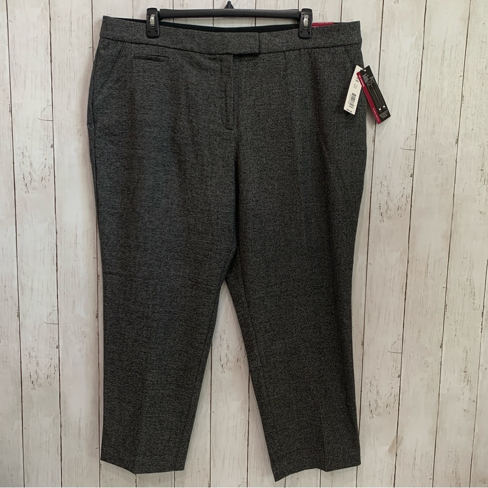 NWT Investments Women's The 5th Ave Fit Secret Support Straight Leg Pants 22WS